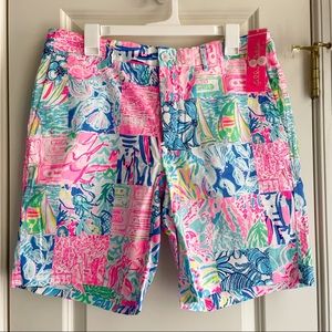 BNWT Lilly Pulitzer Mens Beaumont Short Size 34 in Popup Summer Remix Patch